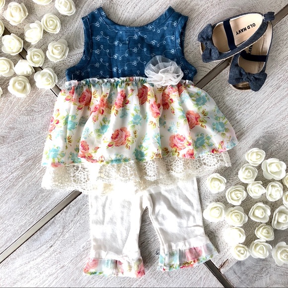 ❌❌ SOLD ❌❌ Baby girl outfit - Picture 2 of 2